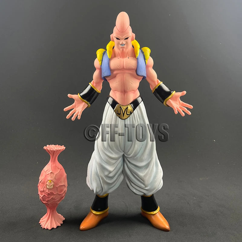 Anime Dragon Ball Z Buutenks Figura Majin buu figure super buu gotenks Action Figures 27CM PVC Statue Model Toys Gifts With box