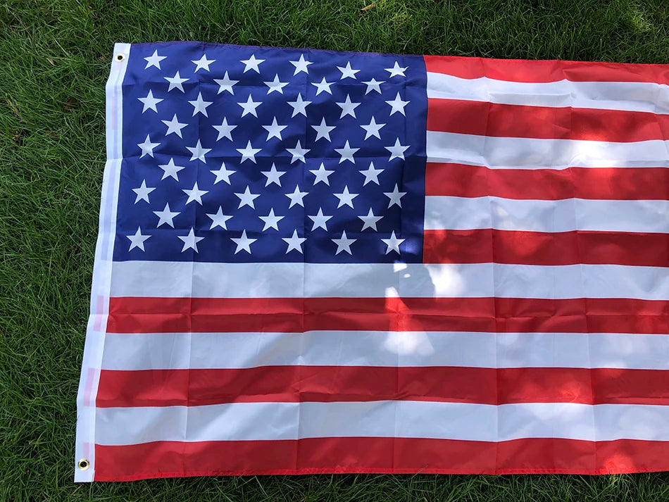 SKY flag 90X150CM us flag High Quality Double Sided Printed Polyester stars and stripes united states us usa american flag