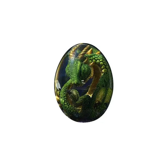 Crystal Transparent Resin Statue Dragon Egg  Dinosaur  Souvenir  Craft Luminous Handmade  s Home Decor Gift