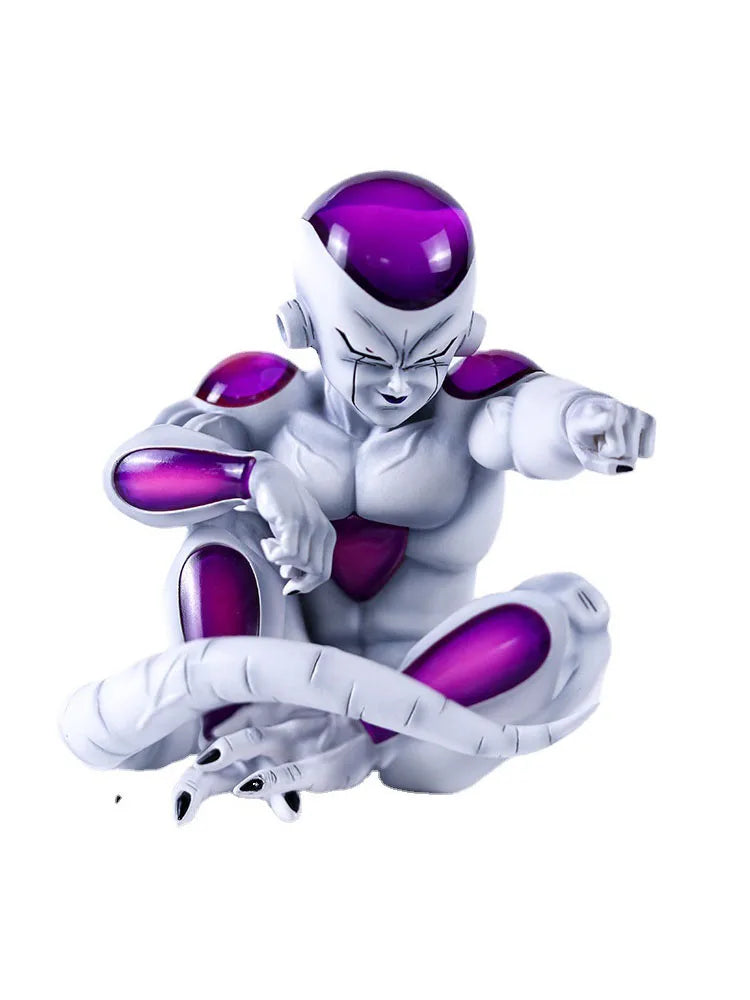 13cm New Anime Dragon Ball Z Figure Frieza Action Figure Desk Ornament Frieza Resin Statue Collection Model Doll Toys opp bag