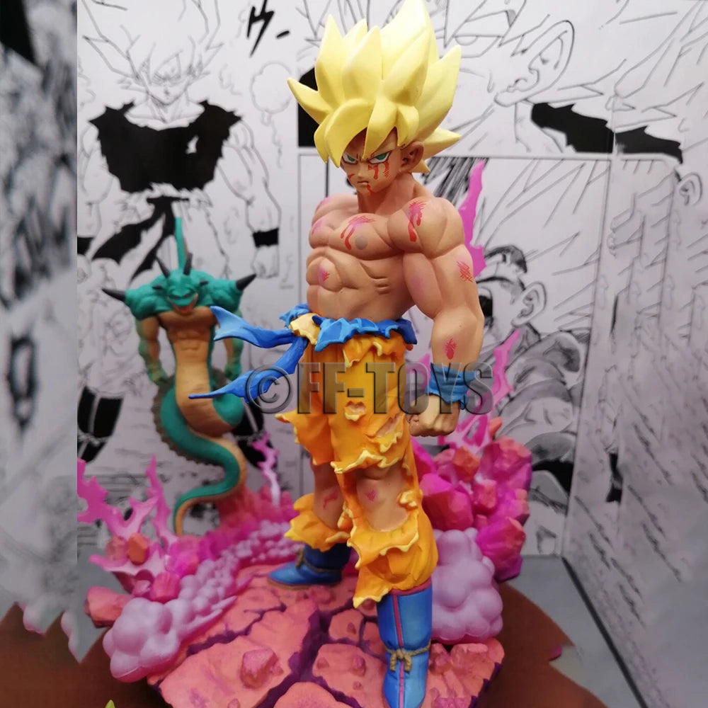 Anime Dragon Ball Z Namek Goku Porung Figura Shenron Super Saiyan Son Goku Figurine Pvc Action Figures Collection Model Toy Gift