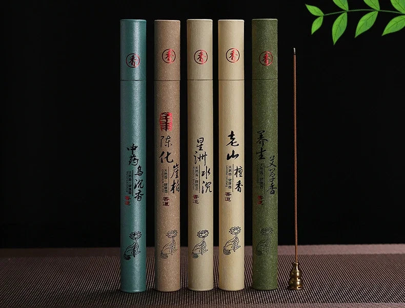 40 Sticks Natural Sandalwood Incense Sleep Chinese Home Incense Sticks Aromatherapy Room Fragrance Buddhist Supplies