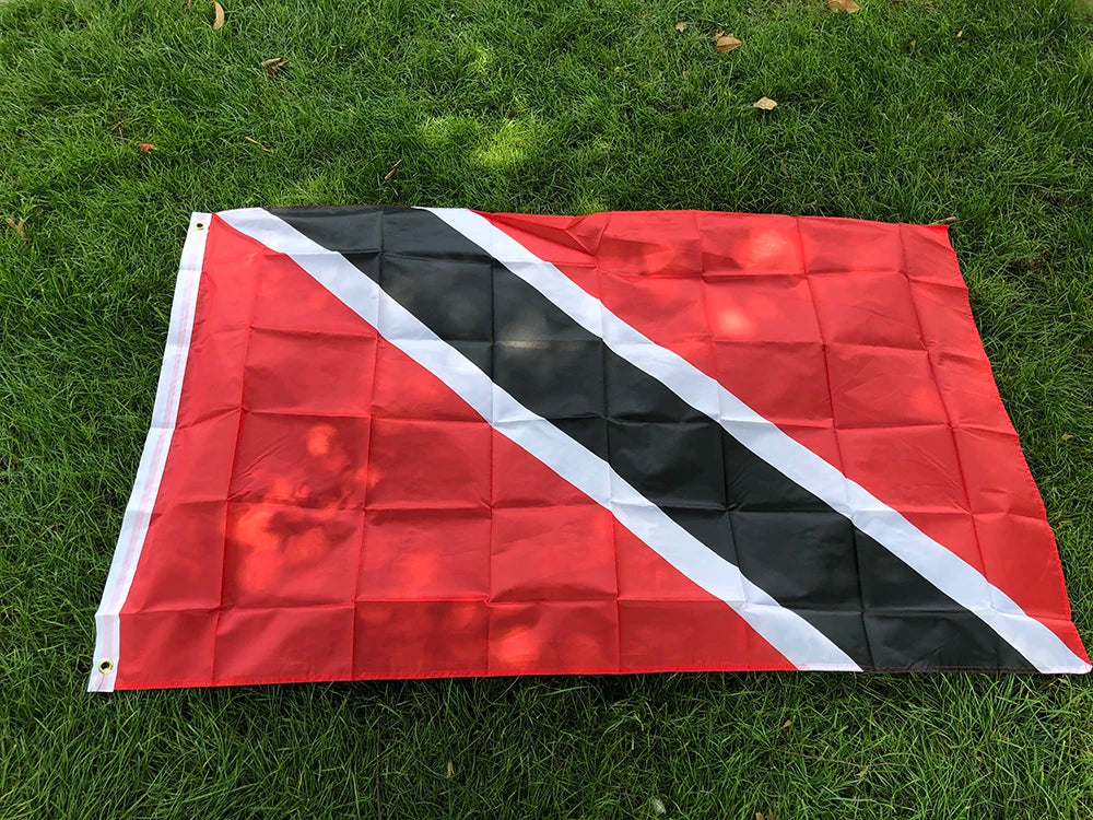 Trinidad And Tobago National Flag high quality polyester hanging banner For Decoration