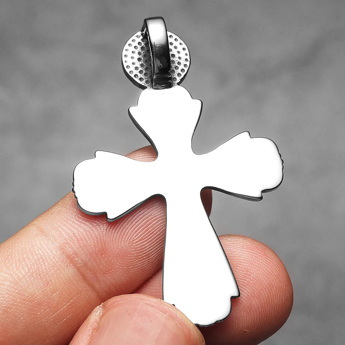 Retro Jesus Cross Amulets Stainless Steel Men Necklaces Pendant Chain Punk For Women Fashion Jewelry Gifts Wholesale Dropshiping