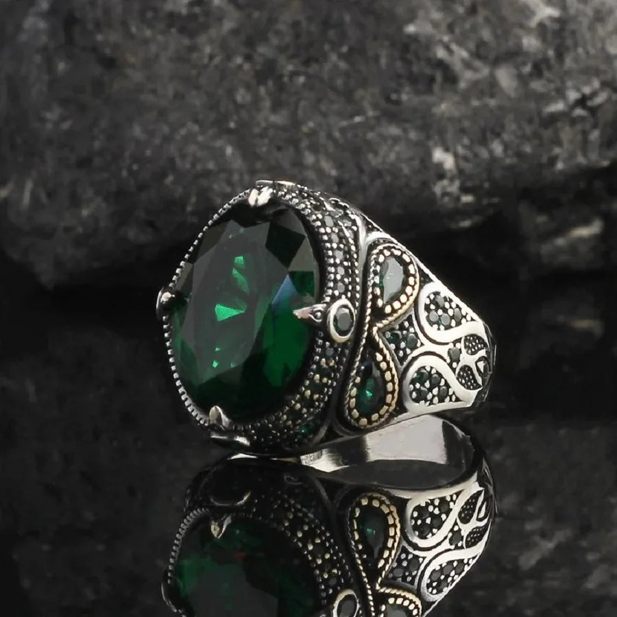 New Atmospheric Men's Ring Retro Style, Fashionable Personalized Accessories Valentine's Day Gifts anillos mujer серьги женские