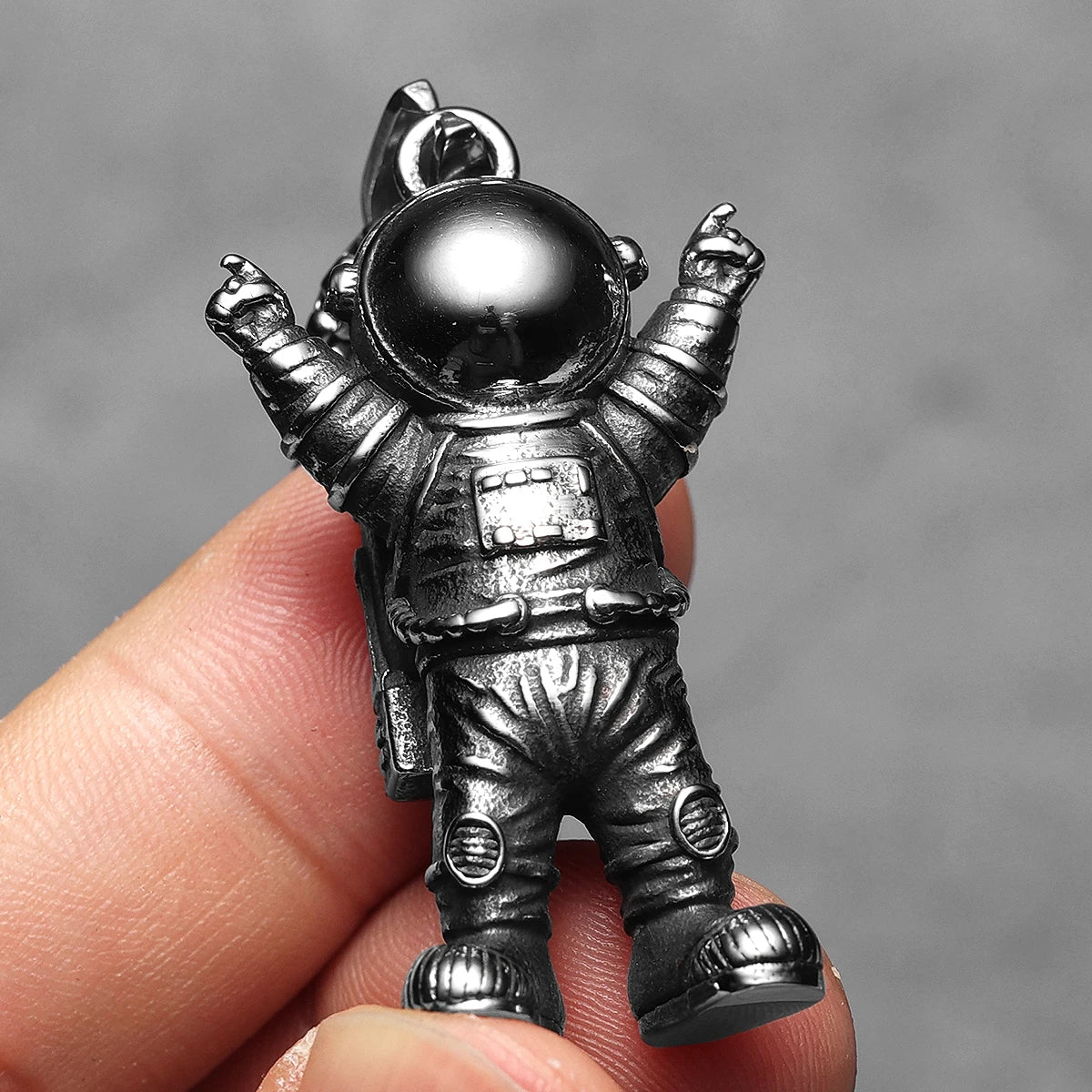 Spaceman Astronaut Stainless Steel Man Necklace Pendant Chain Punk Retro For Women Fashion Jewelry Gifts Wholesale Dropshiping