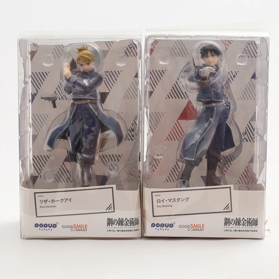 Fullmetal Alchemist Roy Mustang Riza Hawkeye Pop Up Parade Figure