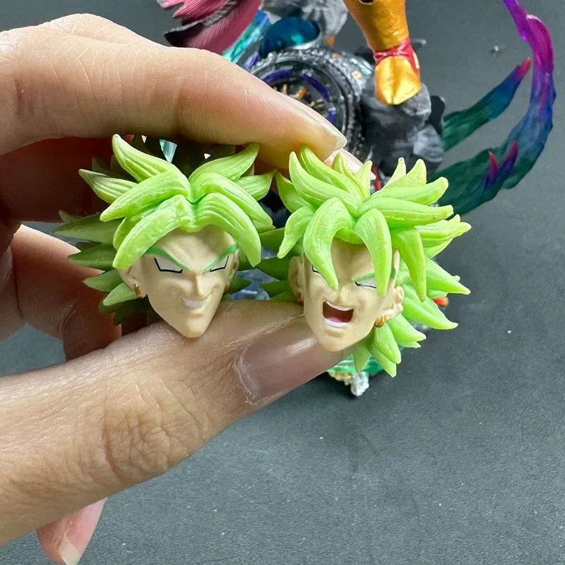 Anime Dragon Ball Broly Vs Goku Figure 28cm Pvc Action Figures Broly Statue Collection Model Toy Giftsanime Figure Dragon Ball Z