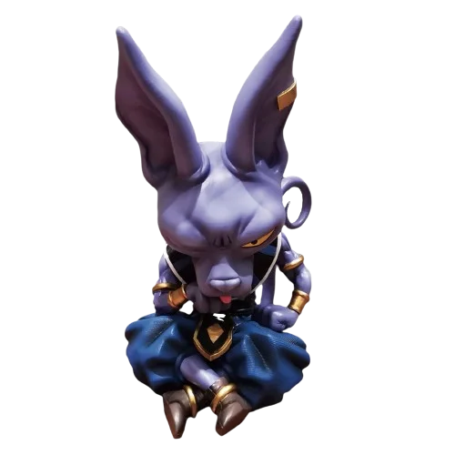 12.5cm Anime Dragon Ball Z Beerus GK Figure Super God of Destruction Figures Collection Model Toy For Children Gifts Beerus with box