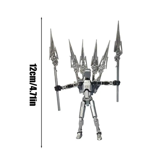 Titan 13 Action Figures Titan13 Figure 3D Printed Multi-Jointed Movable Luckys 13 Action Figure Nova 13 Action Figure Dummy