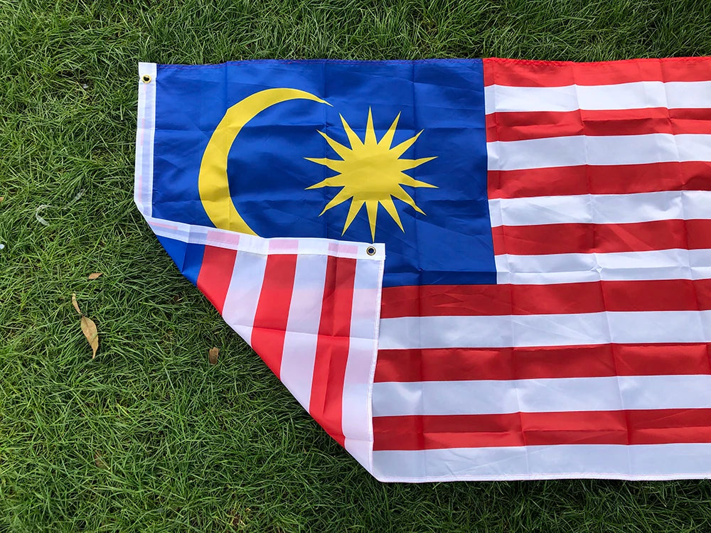 SKY FLAG Malaysia National Flag 90X150cm MY MYS Malaysia Malaysian Flag hanging polyester banner for decoration
