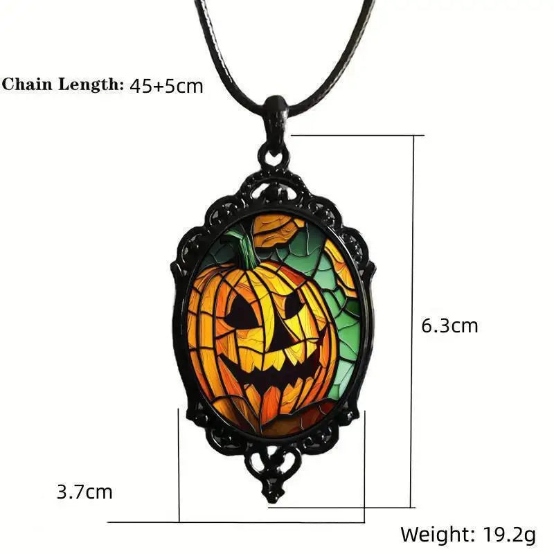 Gothic Vampire Owl Cameo Necklace Women Men Fashion Jewelry Accessories Gift Blood Owl Glass Charm Rope Chain Choker 12