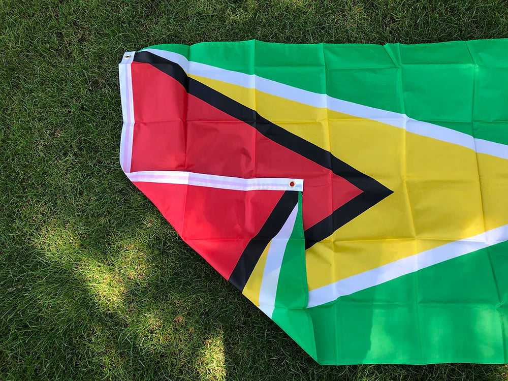 SKY FLAG Guyana Flag 90*150CM high quality polyester hanging GUY GY Cooperative Republic of Guyana Flag for Decoration