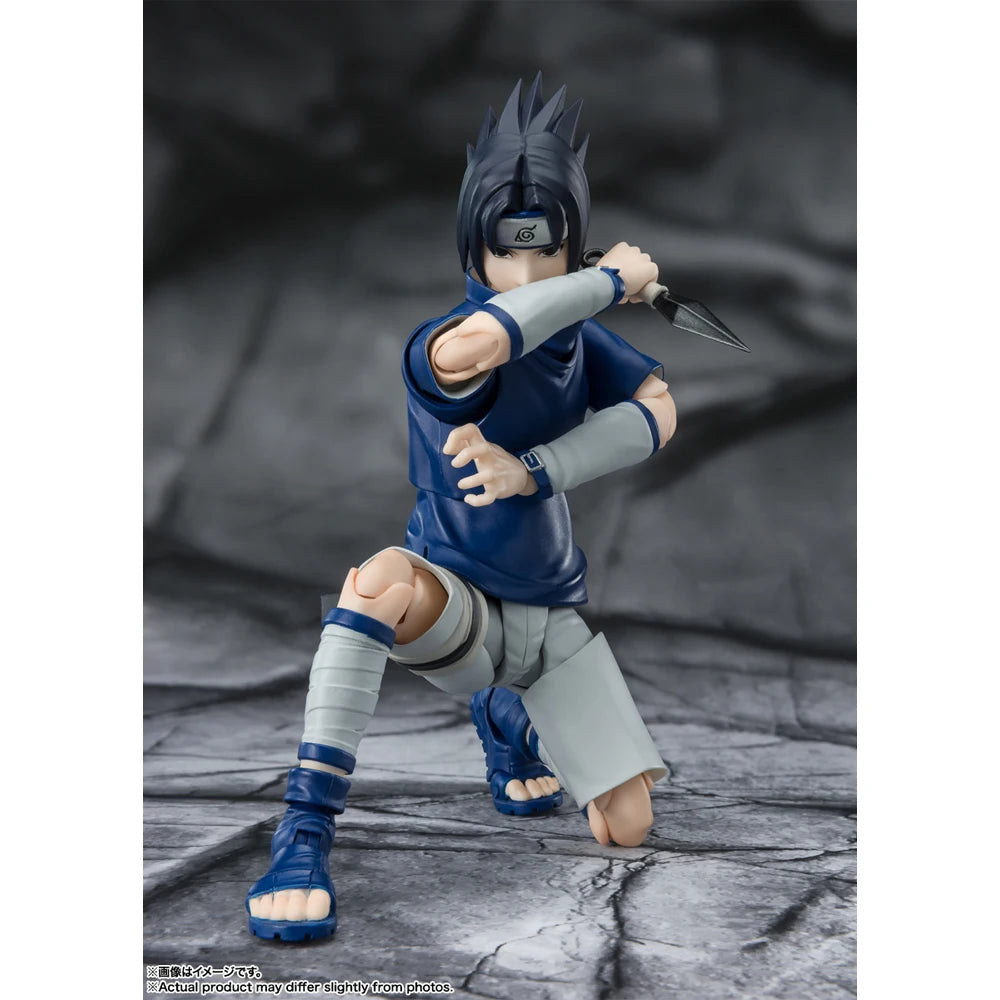 In Stock Original BANDAI SHFiguarts Naruto Ninja Prodigy of The Uchiha Cian Bloodline Uchiha Sasuke Figure Anime Genuine Model