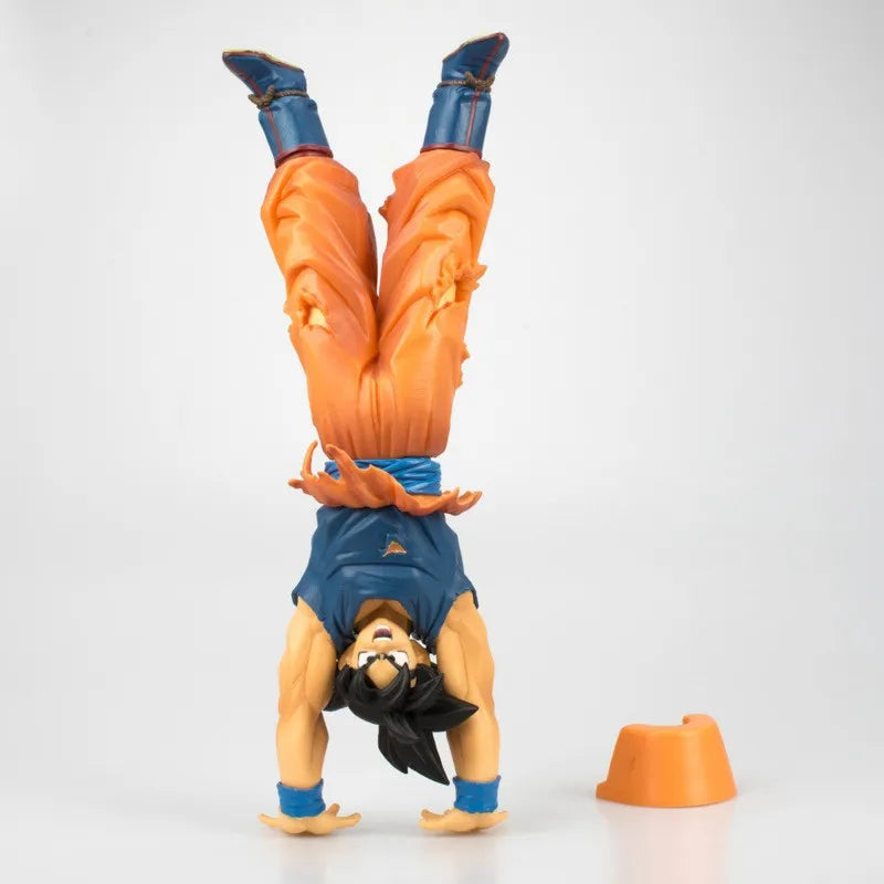 17CM Anime Dragon Ball Son Goku Figure Model Genki Bomb Action Figure Doll Standing Ver PVC Action Figure DBZ Collect Toys