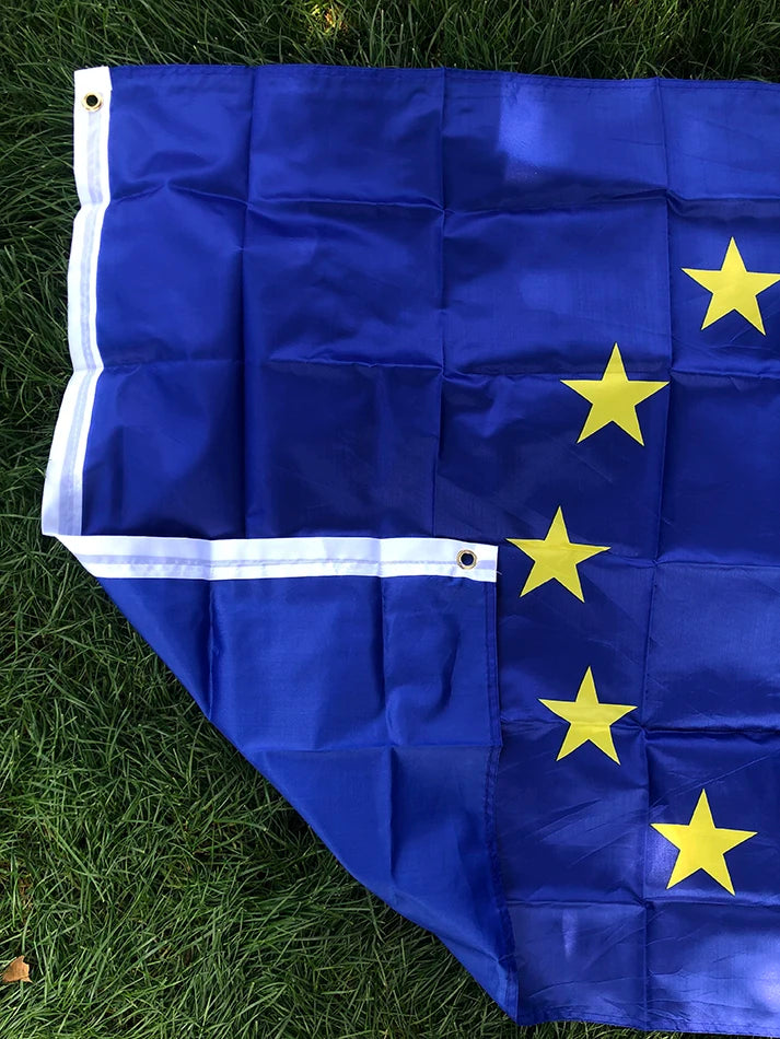SKY FLAG EU flag 90x150CM hanging polyester eu european europe union flag for Decoration
