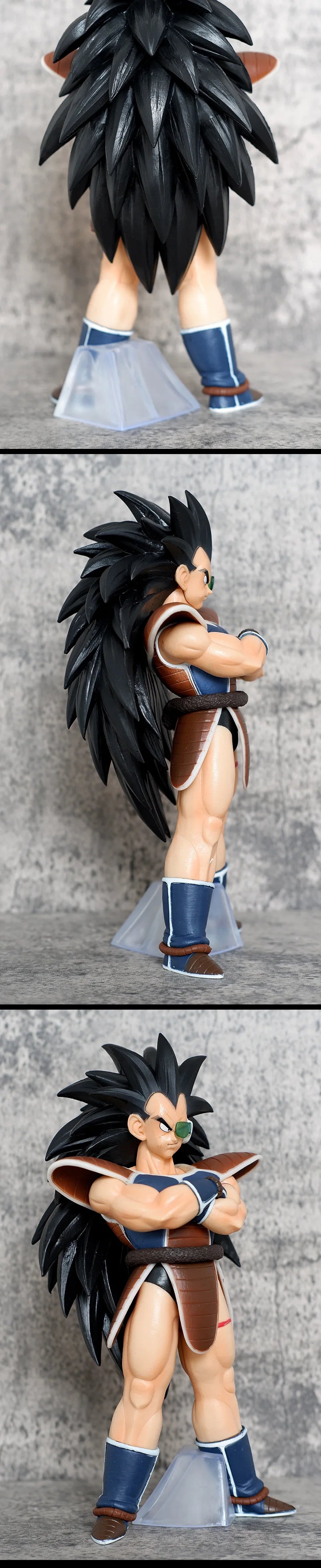 26CM Dragon Ball Z Anime Figures Raditz Goku Brother GK Action Figurine PVC Model Collection Room Decoration Toys Gift