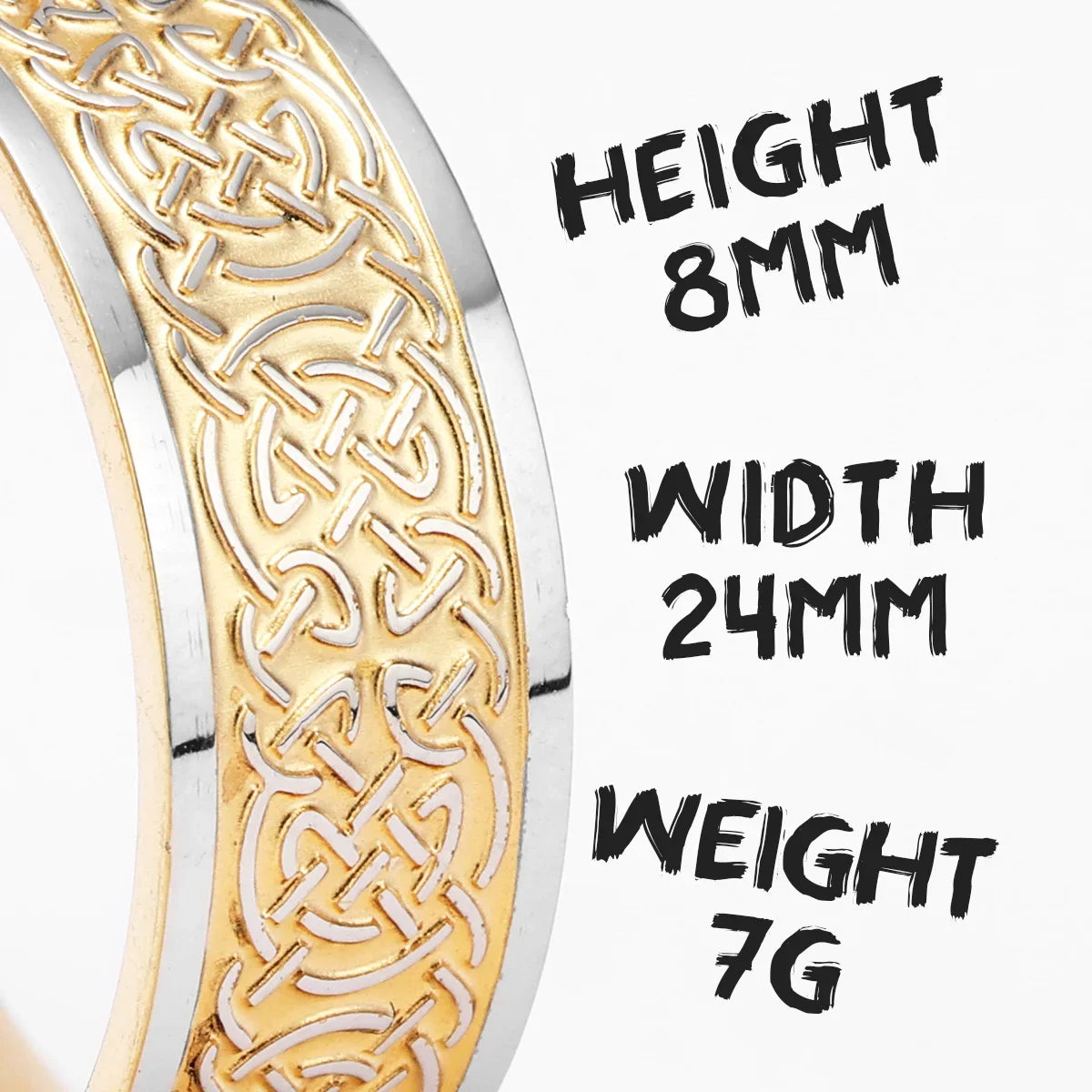Viking Celtic Knot Men Rings Stainless Steel Vintage New In Punk Cool Stuff Women Jewelry Fashion Accessories Gift Wholesale