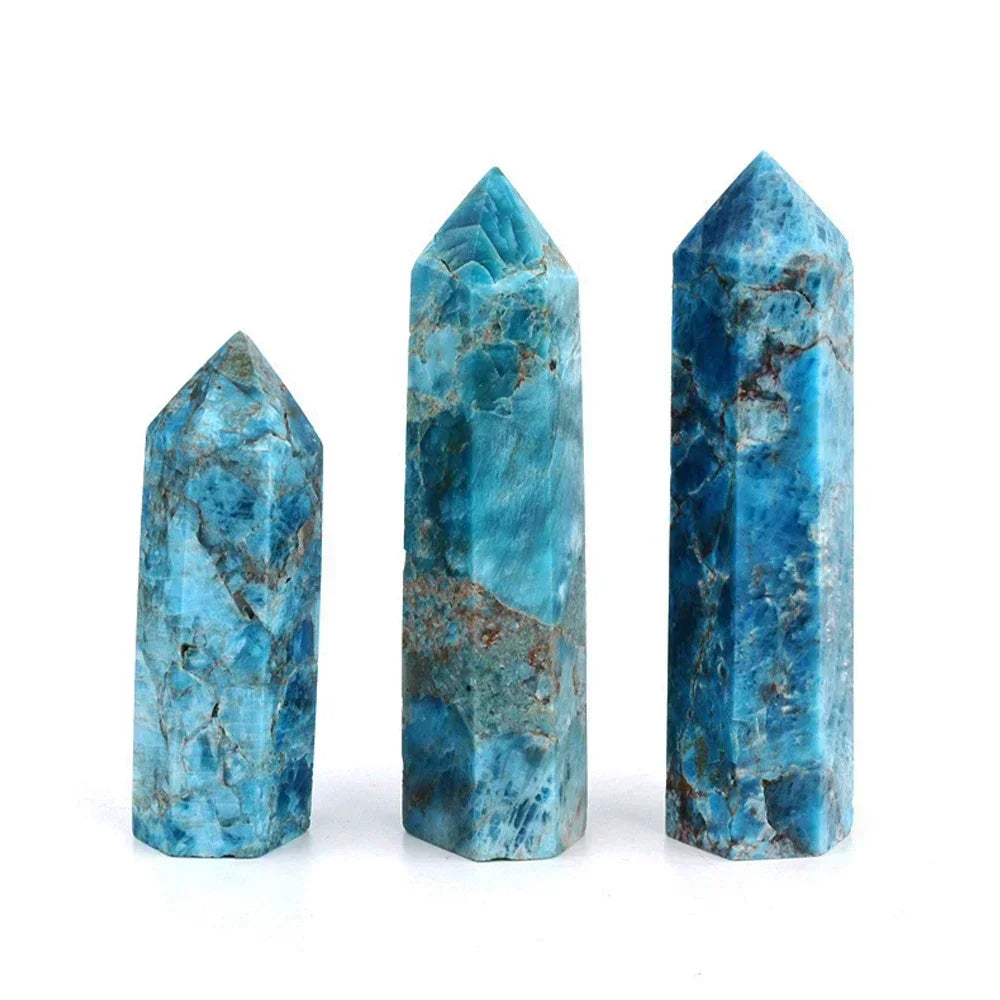 Natural Stone Single Point Wand Stone Mineral Crystal Stones Crafts Home Decoration Hexagonal Prism Christmas Gifts
