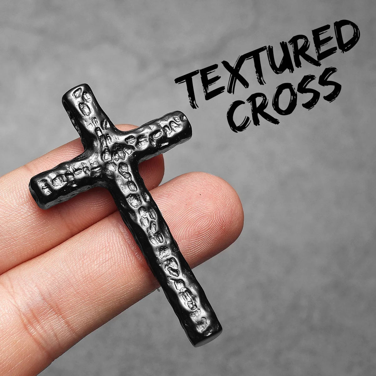 Texture Retro Cross Amulet Stainless Steel Men Necklaces Pendant Chain Punk For Women Fashion Jewelry Gift Wholesale Dropshiping