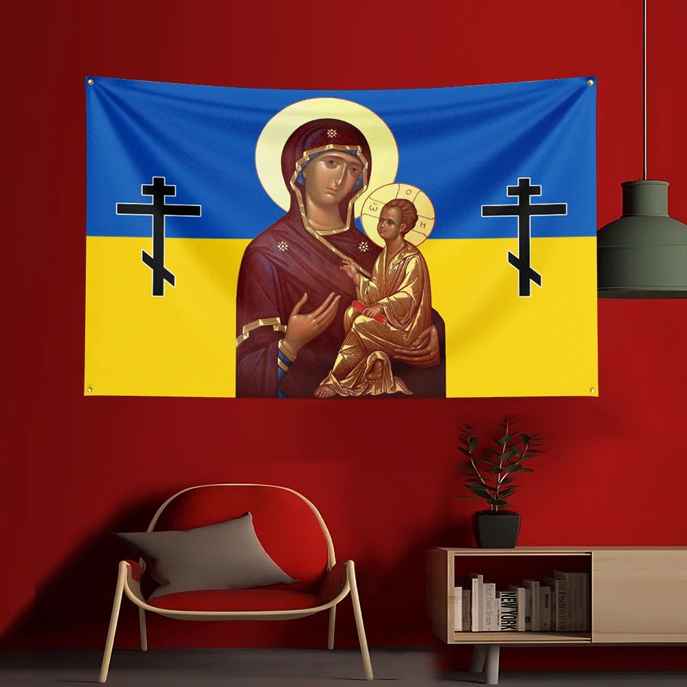 3X5 FT J-JesusS Game Flag Polyester Printed Party Flag for Garage Room Decoration