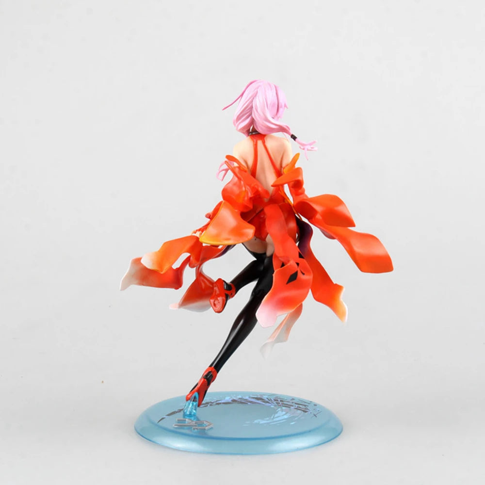 17cm New Guilty Crown Yuzuriha Inori Japanese Sexy Anime Figure Girl Pvc Statue Model Doll Collection Ornaments Toys Hobbies