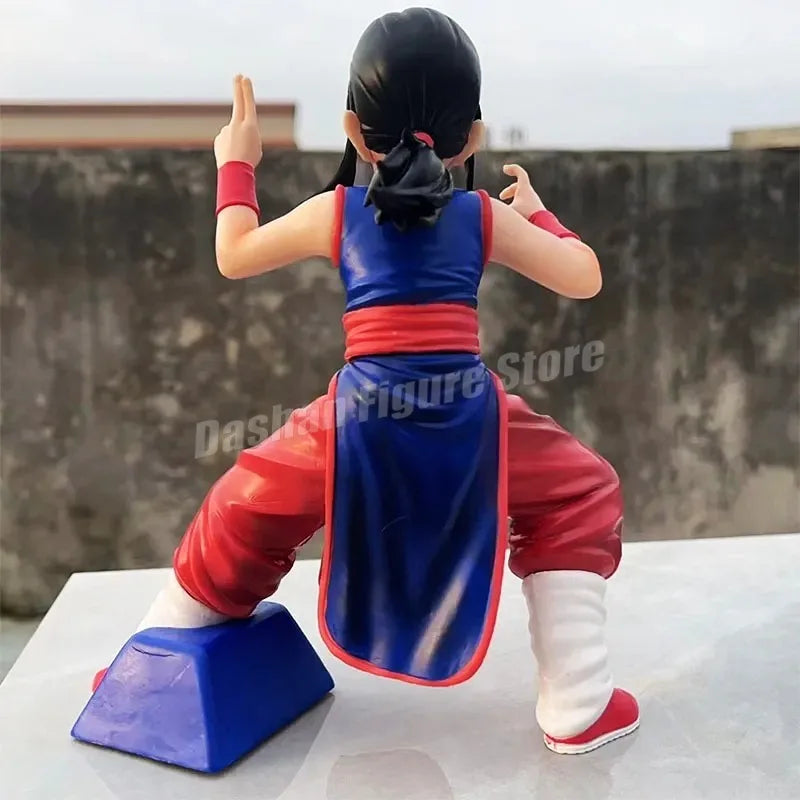 17cm Dragon Ball Chichi Action Figure PVC Tenkaichi Budokai Collectible Model Anime Son Goku's Wife Chichi Figurine Toys Gifts