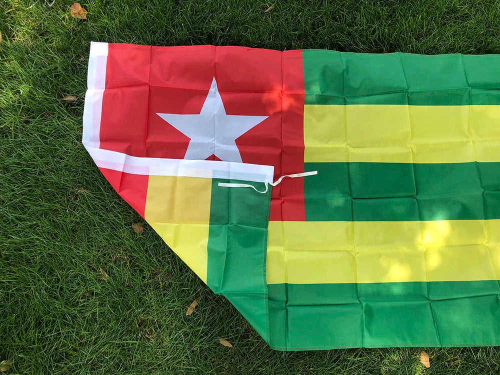 (SKY FLAG)Togo Flag 90X150cm high quality Polyester hanging Togolese Republic National Flags Indoor Outdoor Decoration