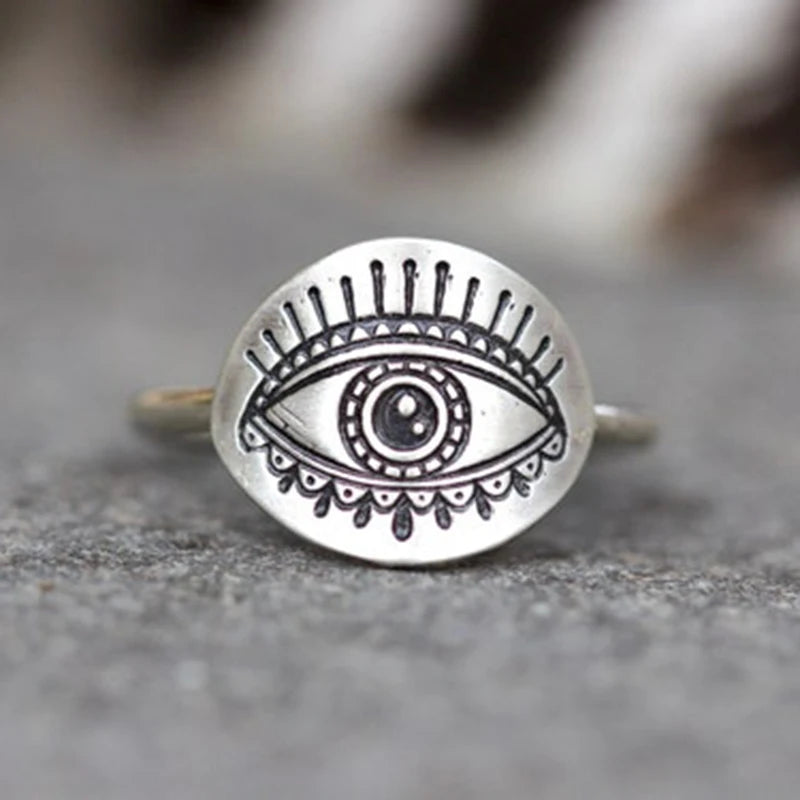 Onlysda Viking Gothic Stainless Steel Geometry Ring Men Wedding Rings Womens Band  Jewelry Gift