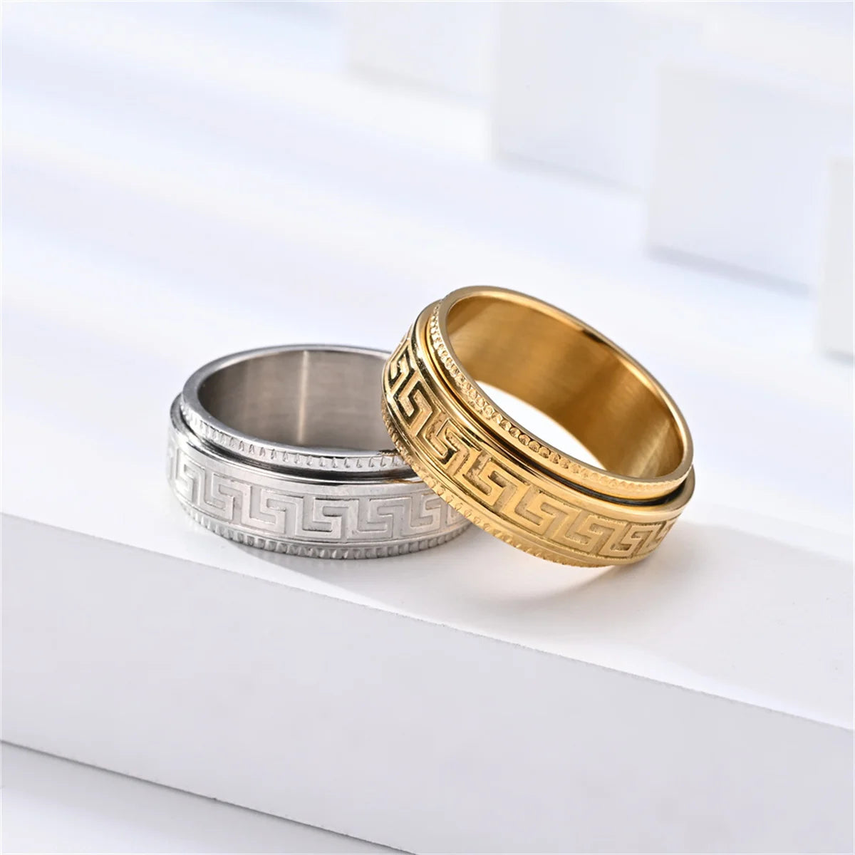 Fashion Creative Evil Dragon Eye Rings For Personality Male Punk Colors Ring Jewelry Men's Bar Night Club Accessories Gifts