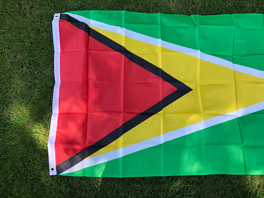 SKY FLAG Guyana Flag 90*150CM high quality polyester hanging GUY GY Cooperative Republic of Guyana Flag for Decoration