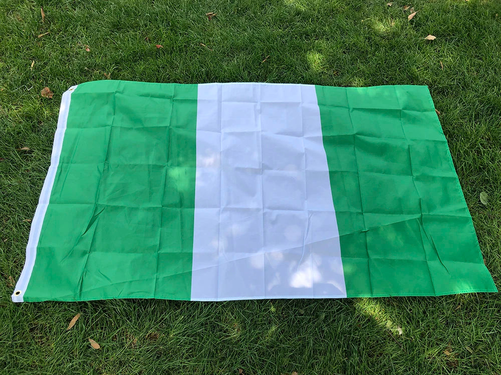 Nigeria national Flag 90x150cm green white NGA NG Nigeria flag For indoor outdoor Home Decoration