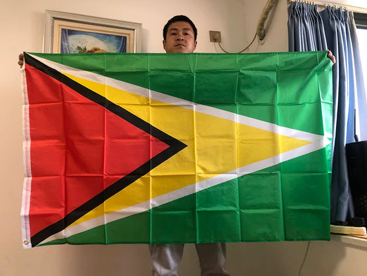 SKY FLAG Guyana Flag 90*150CM high quality polyester hanging GUY GY Cooperative Republic of Guyana Flag for Decoration