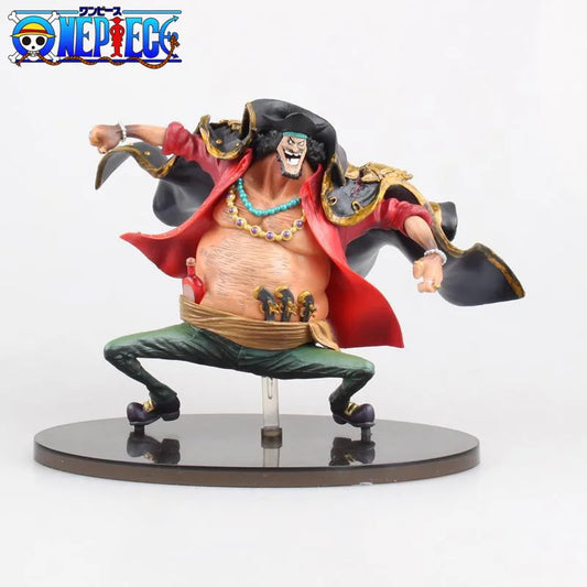 One Piece Anime Figure King Top Battle Marshall D Teach 14cm Pvc Action Figurine Ornament Decoration Model Statue Toys Gifts