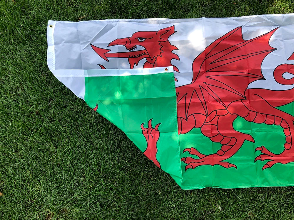 SKY FLAG Wales Flag 90*150cm Welsh red Dragon Cymru UK United Kingdom union flag polyester Great Britain Banner