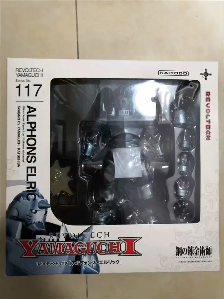 Anime Fullmetal Alchemist Edward Elric Alphonse REVOLTECH YAMAGUCHI Articulated Action Figure Model Toys