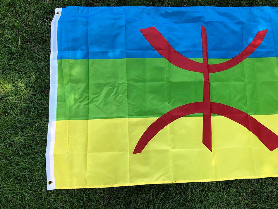 SKY FLAG 90x150cm berber Flag high quality polyester hanging 3x5ftS North Africa Banner Amazigh Flag for home decoration