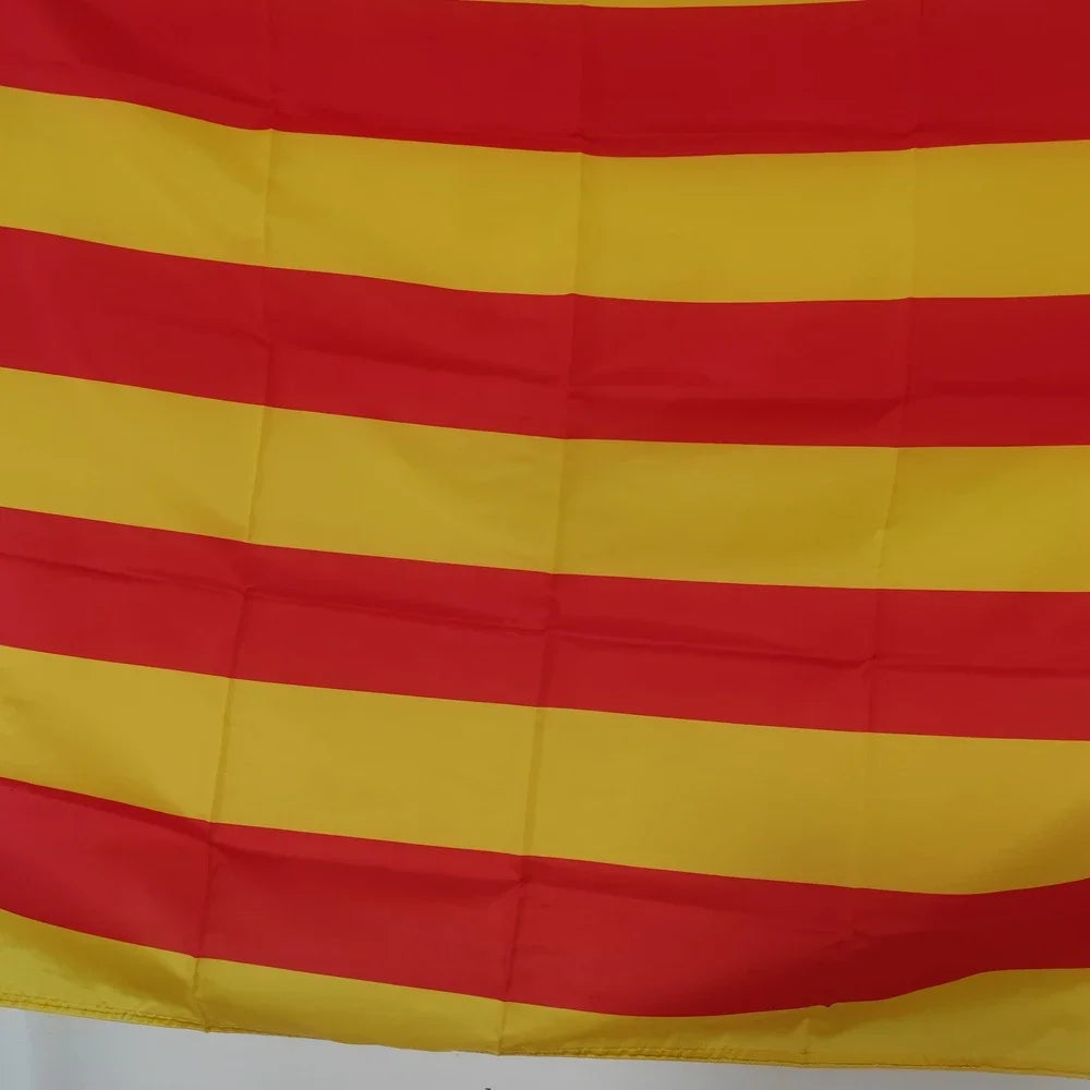 Catalunya Spain Spanish National Flag 90x150cm Polyester Outdoor Banner Country Decoration