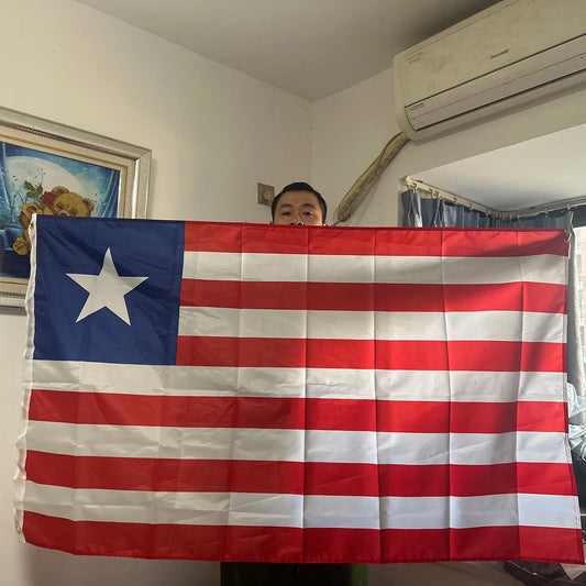 SKY FLAG Liberia flag 90x150cm High Quality polyester Liberia National Flag For home Decoration And Activit