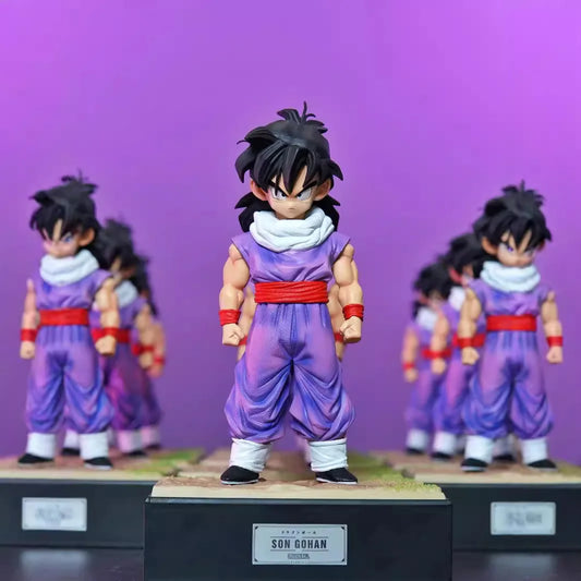 11CM Anime Dragon Ball Z Son Gohan Super Saiyan Model Toy Gift Action Figure PVC Desktop Decorations Japanese Dolls Toys Hobbies