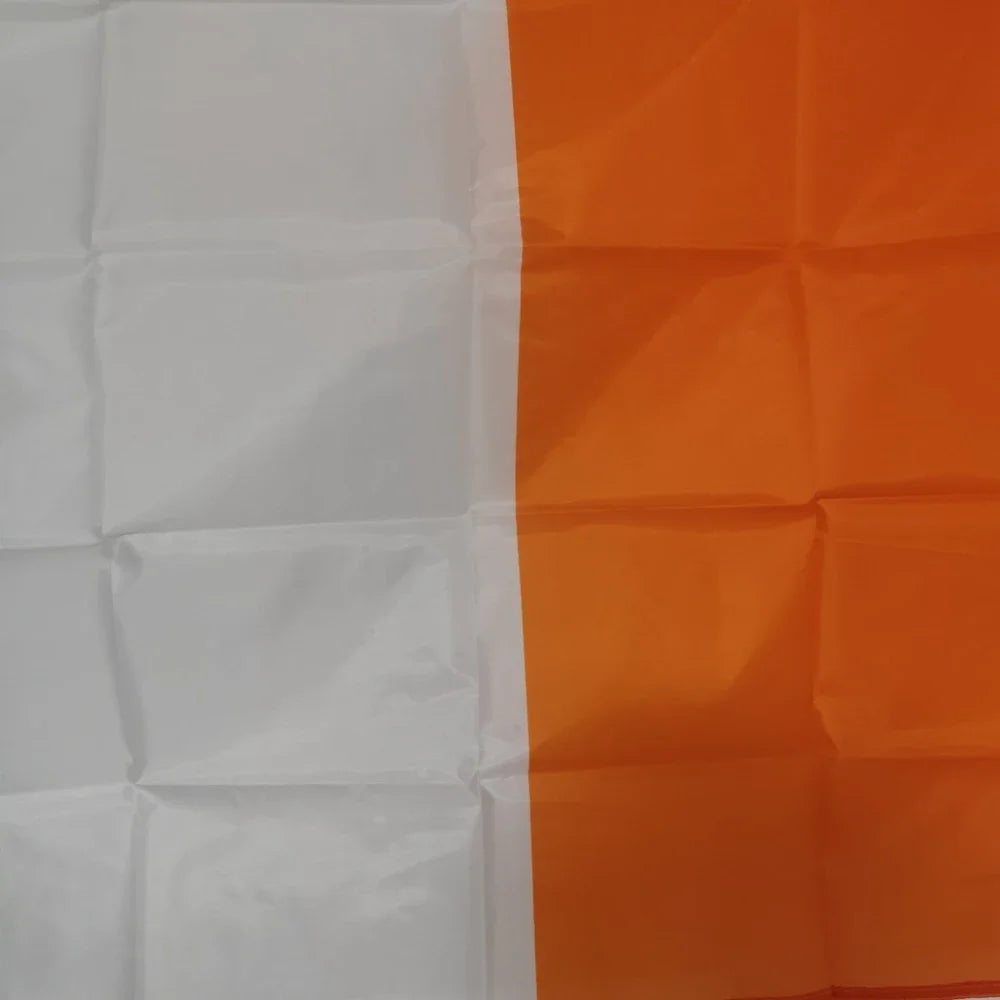 Ireland National Flag 90X150cm Polyester Green White Orange Hanging Banner IRE IRISH Country Flying