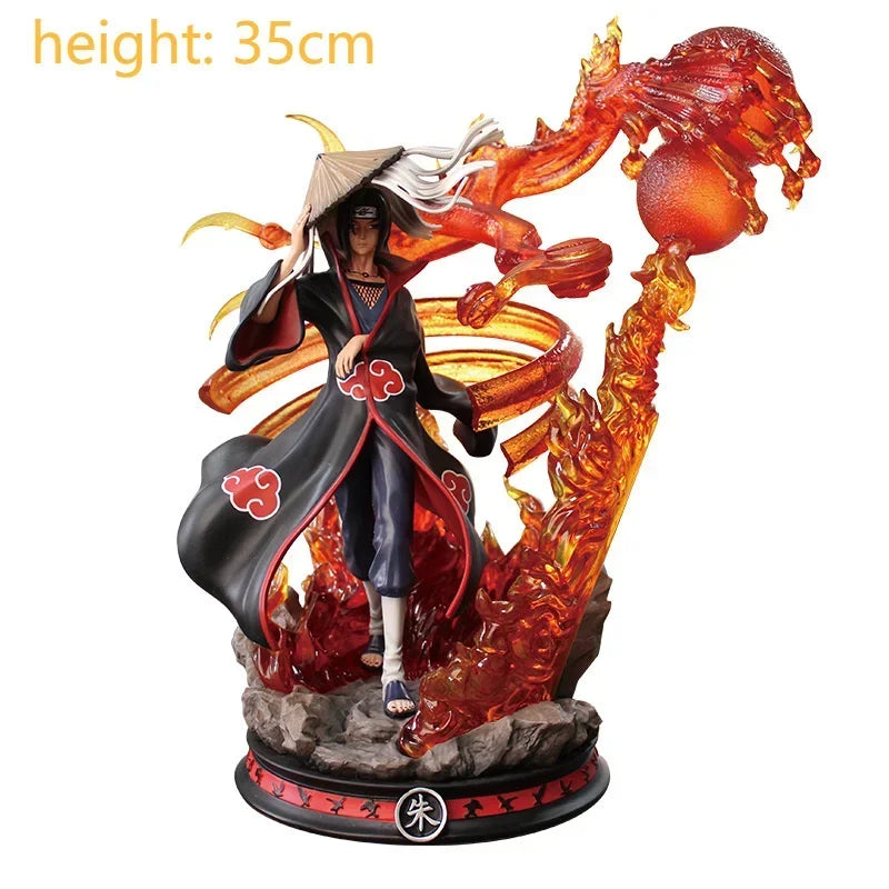 Sale Naruto Shippuden Anime Model Akatsuki Figurine Susanoo Madara Figure Figma Uchiha Itachi Sasuke Minato Toys For Boys Gift Y with retail box