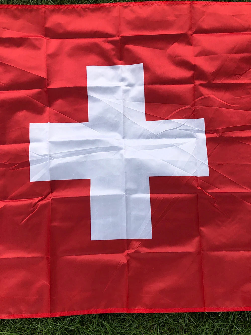 Switzerland flag 3*5 feet polyester hanging flag.90*150cm big banner Swiss flag for decoration