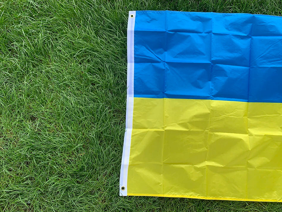 SKY FLAG Ukraine National flag 90X150cm Hanging Polyester Blue Yellow UA UKR Ukrainian National Flags For Decoration