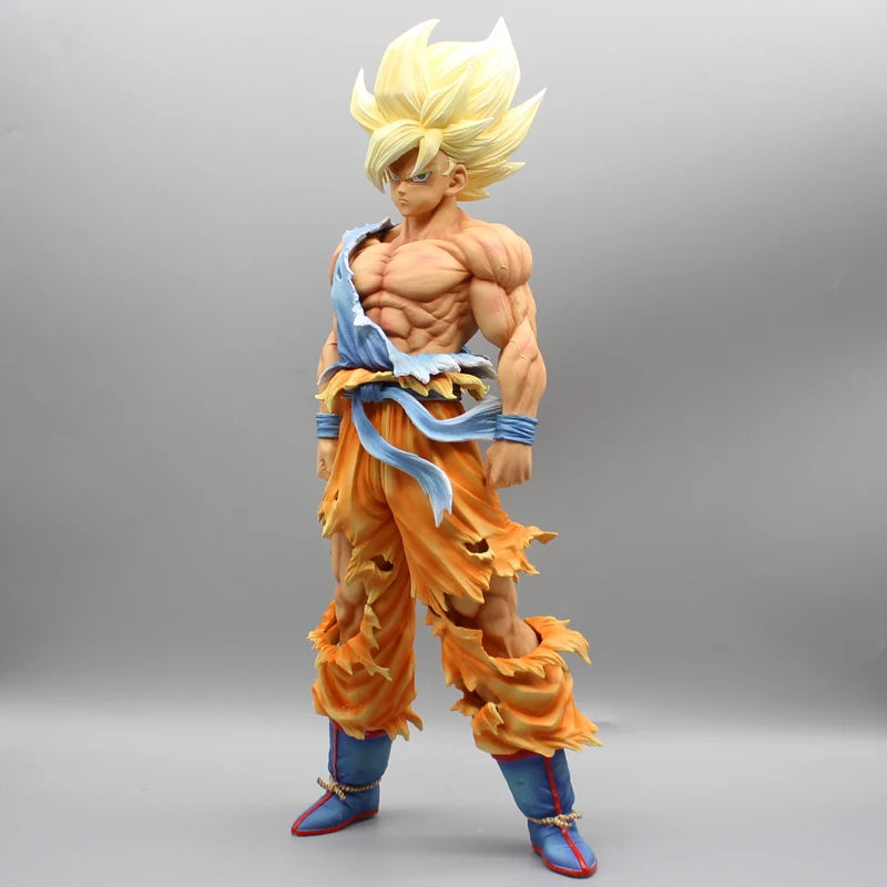 44CM Dragon Ball Z Son Goku Namek Anime Figures Super Saiyan Goku Statue PVC Action Figure Collection Model Toys Gifts