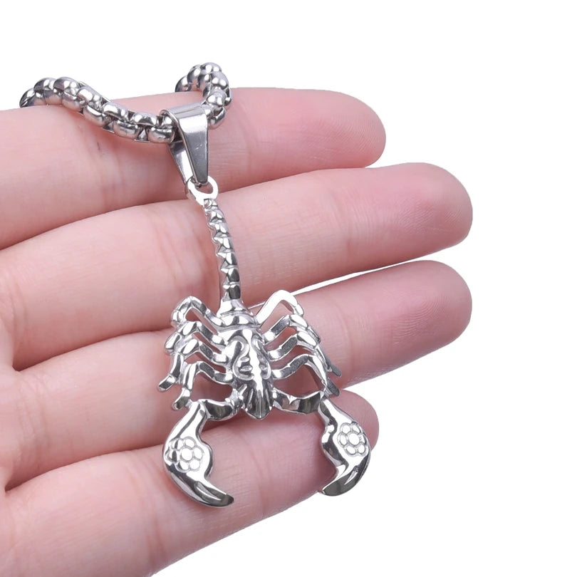 4mm Width Stainless Steel Jewelry Chain Necklaces For Women Men Accessories Ankh Cross Pendant Charm Necklace Statement Fashion