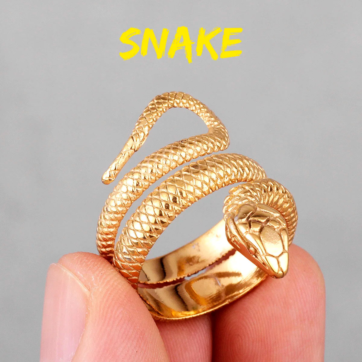Stainless Steel Animal Men Rings Eagle Dog Dragon Bird Snake Punk Hip Hop Trendy For Male Boy Jewelry Creativity Gift Wholesale