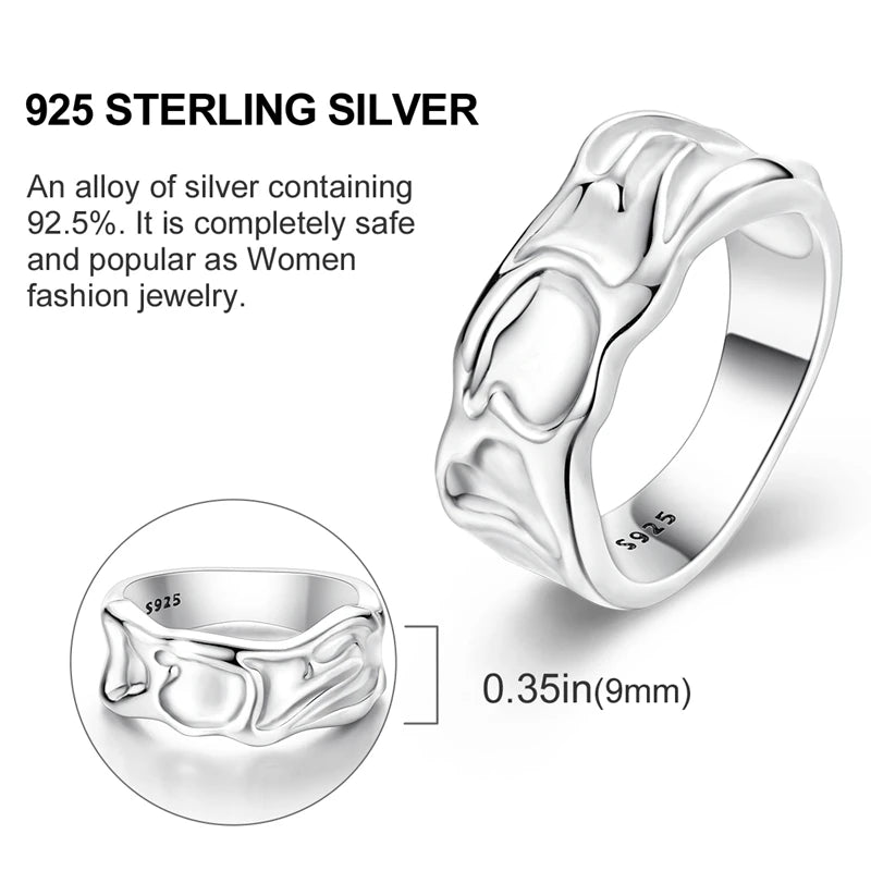 925 Sterling Silver Infinite Love Ring Original Luxury Design Zircon Finger Rings For Women High Quality Wedding Jewelry Gift