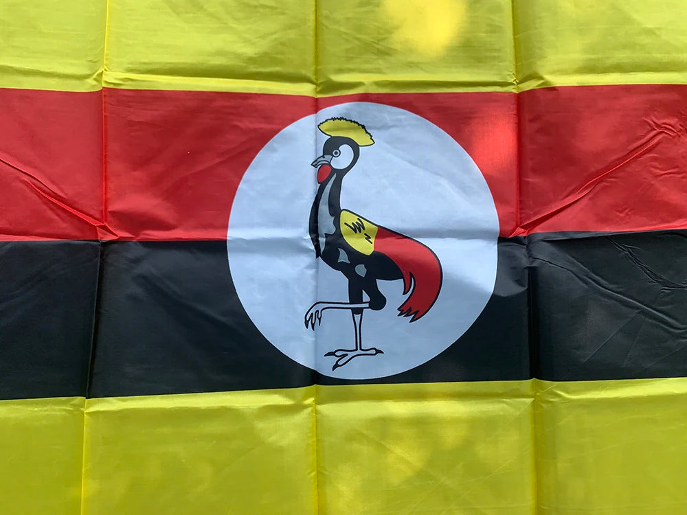 SKY FLAG Uganda Flag 90*150cm High quality polyester fabrics hanging Uganda Flags indoor outdoor home Decoration banner