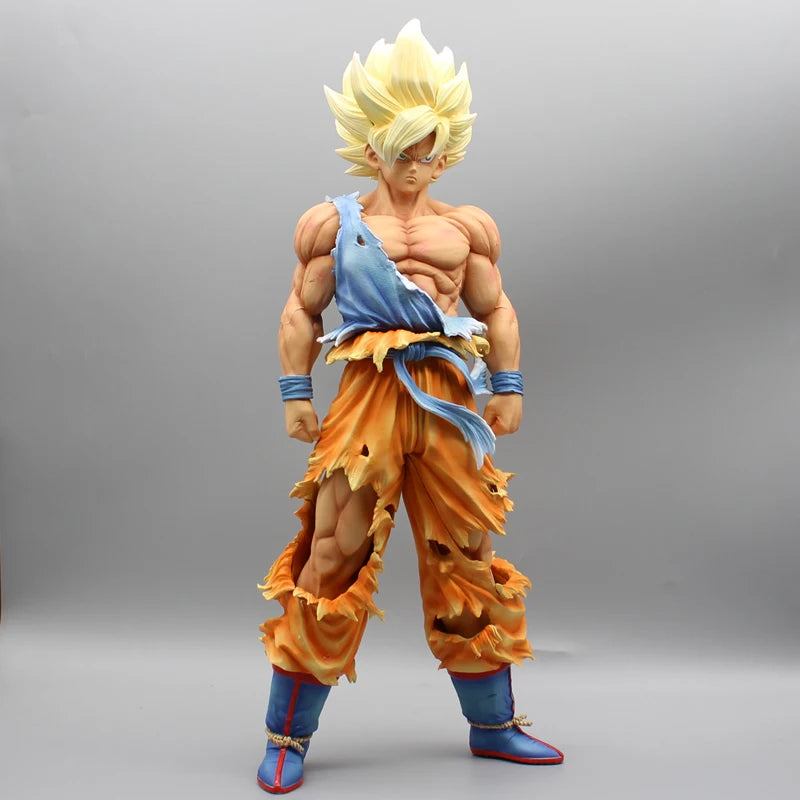 44CM Dragon Ball Z Son Goku Namek Anime Figures Super Saiyan Goku Statue PVC Action Figure Collection Model Toys Gifts